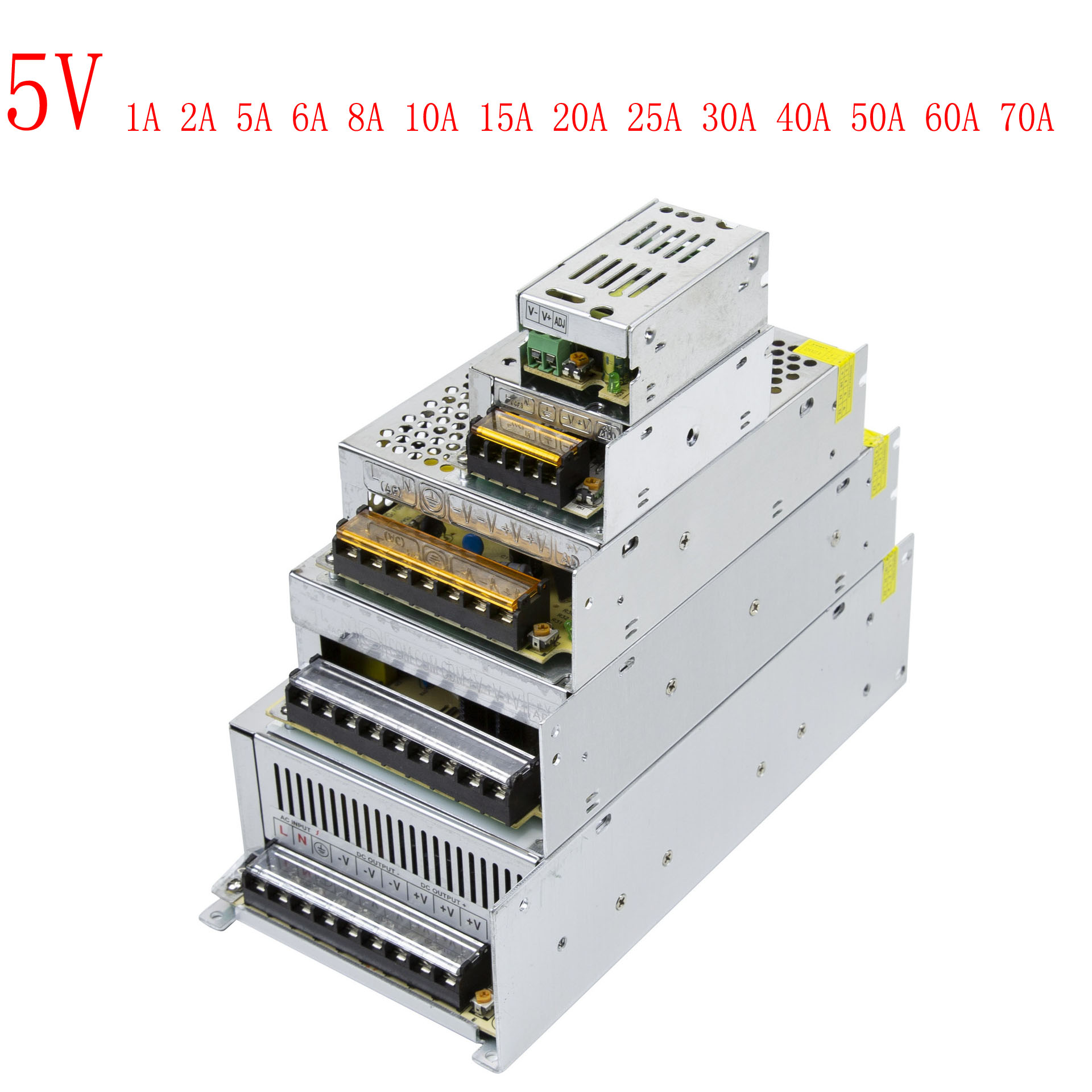 3D Printer Power Supply - Schakelende Voeding DC 5V 2A 5A