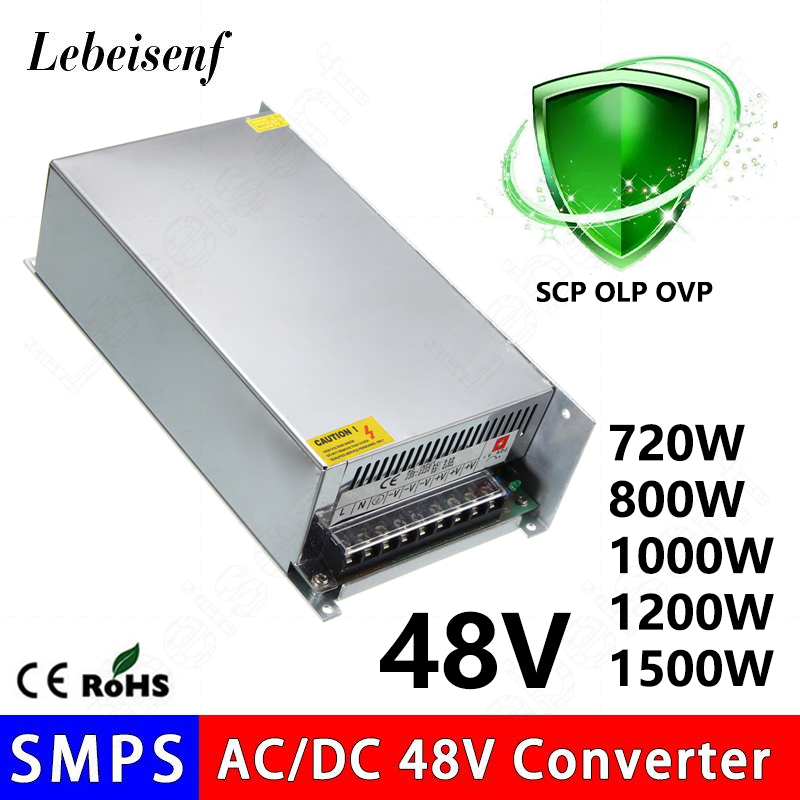 3D Printer Power Supply - DC48V 720W 800W 1000W 1200W 1500W