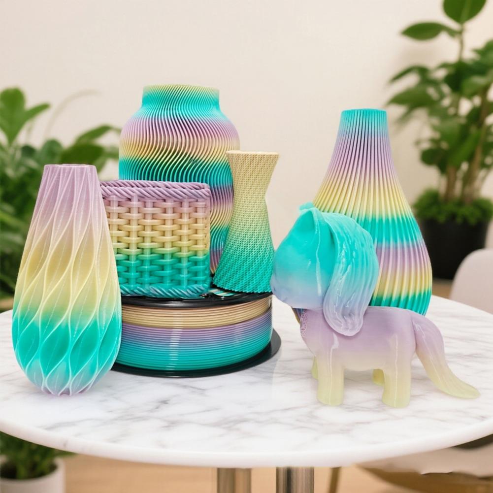 Petg Filament - 1,75 mm PETG-filament FDM-printerbenodigdheden Regenbooggradiënt PETG-filament