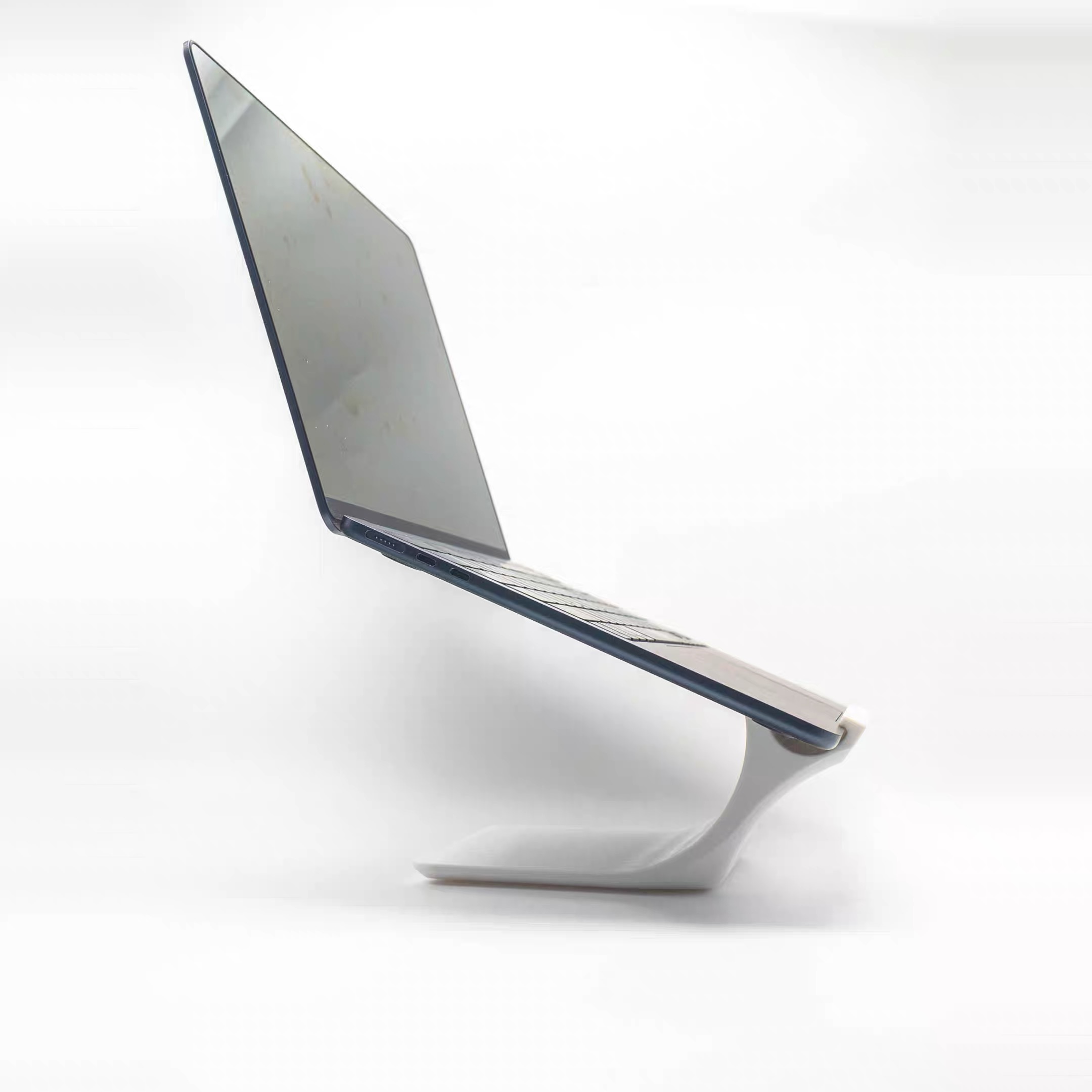 3D Printing Laptop Stand - 3D-printontwerp, petg koolstofvezel, notebookstandaard ondersteunt de