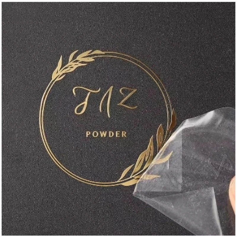 3D Printing Metal - 3D Custom Transfer Sticker Glans Metaal
