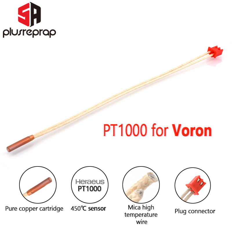 3D Printing Nylon - Voor E3DV6 Vo-ron Hotend PT1000 Temperatuur