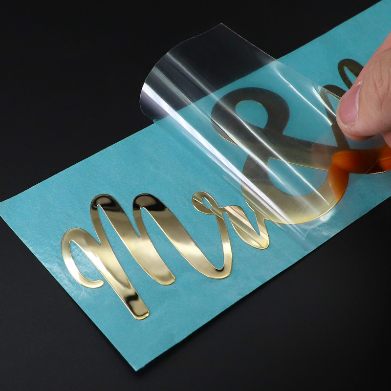 3D Printing Metal - Persoonlijk logo afdrukken Metaal 3D Goud