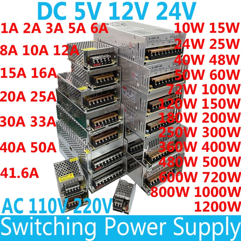 3D Printer Power Supply - Schakelende Voeding Ac 110V 220V Naar