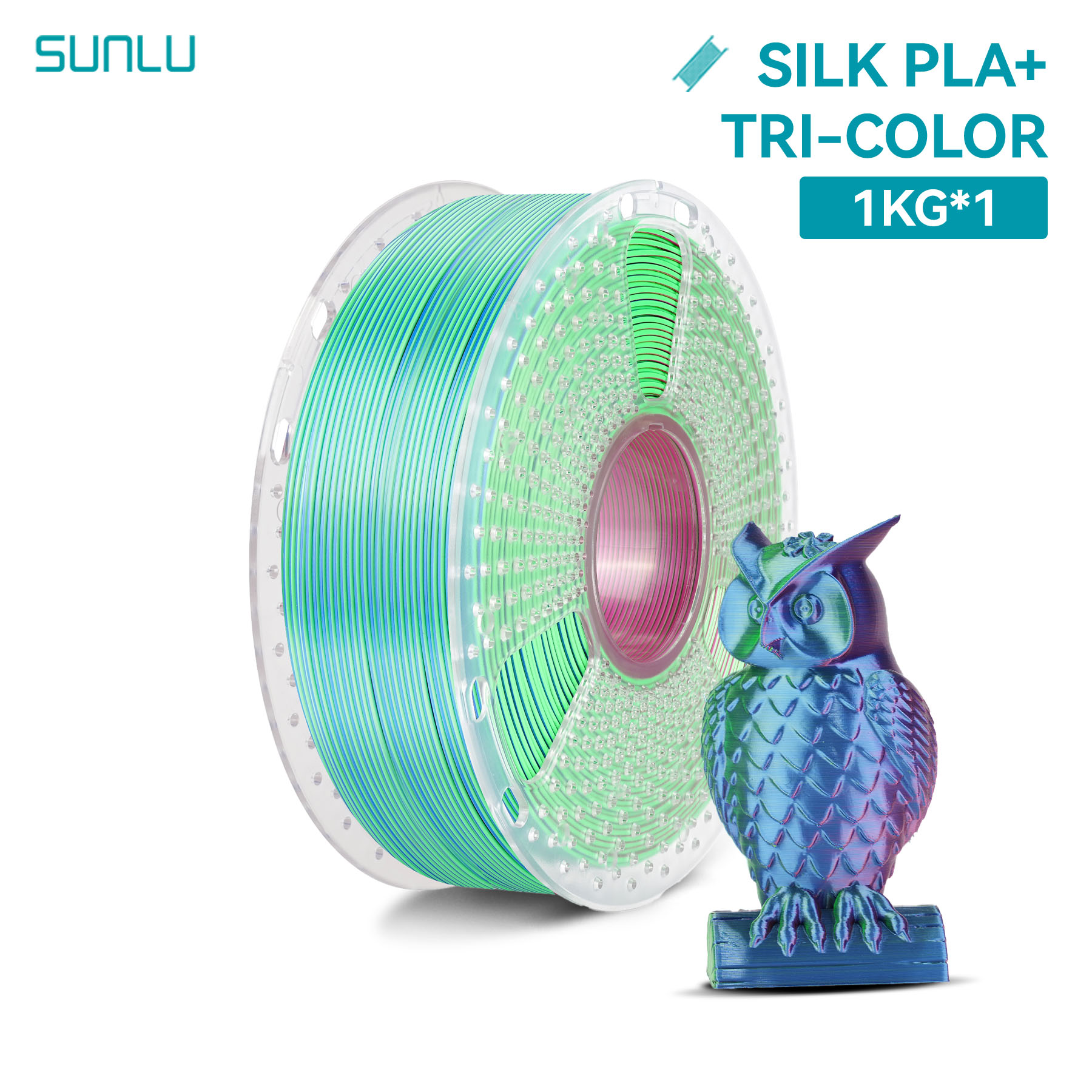 3D Printing Nylon - SUNLU Silk PLA Plus 3D-printerfilament 1KG/spoel