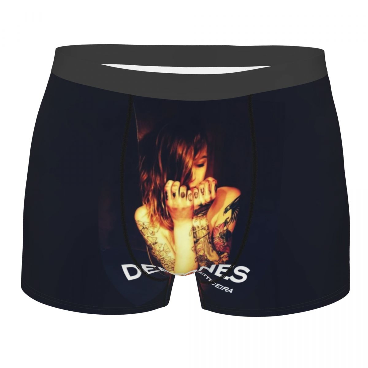 3D Printing Metal - Alternatieve metalen band Deftoness boxershorts heren