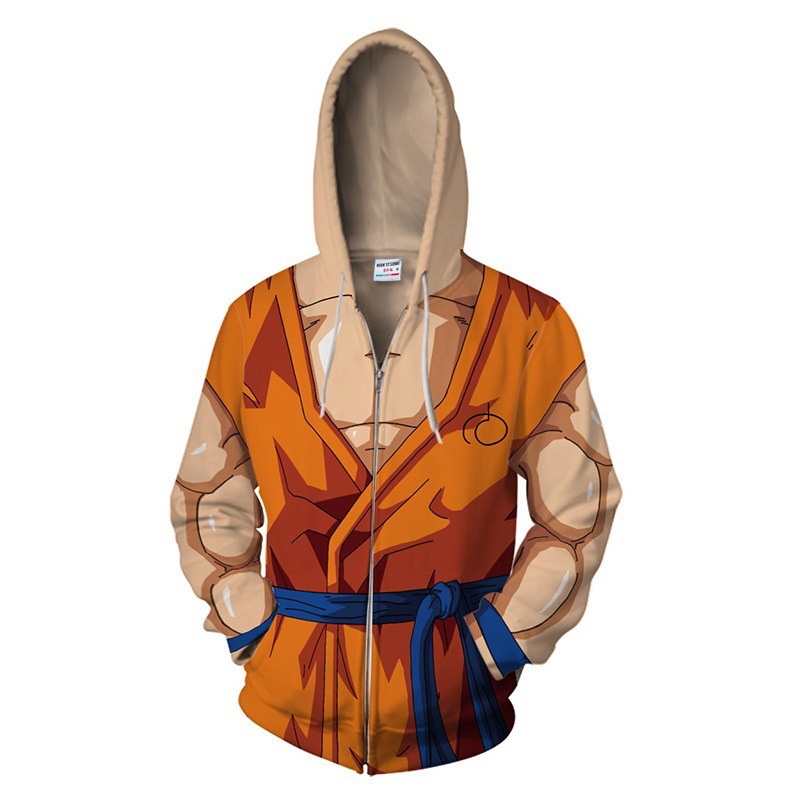 3D Printing Aliexpress - 3D-animatieprint rits hoodie met pet, AliExpress