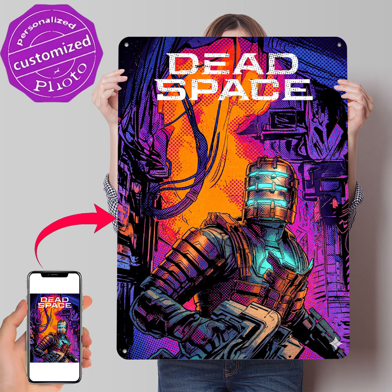 3D Printing Videos - Dead Space Videogame 3D Geprinte Textuur