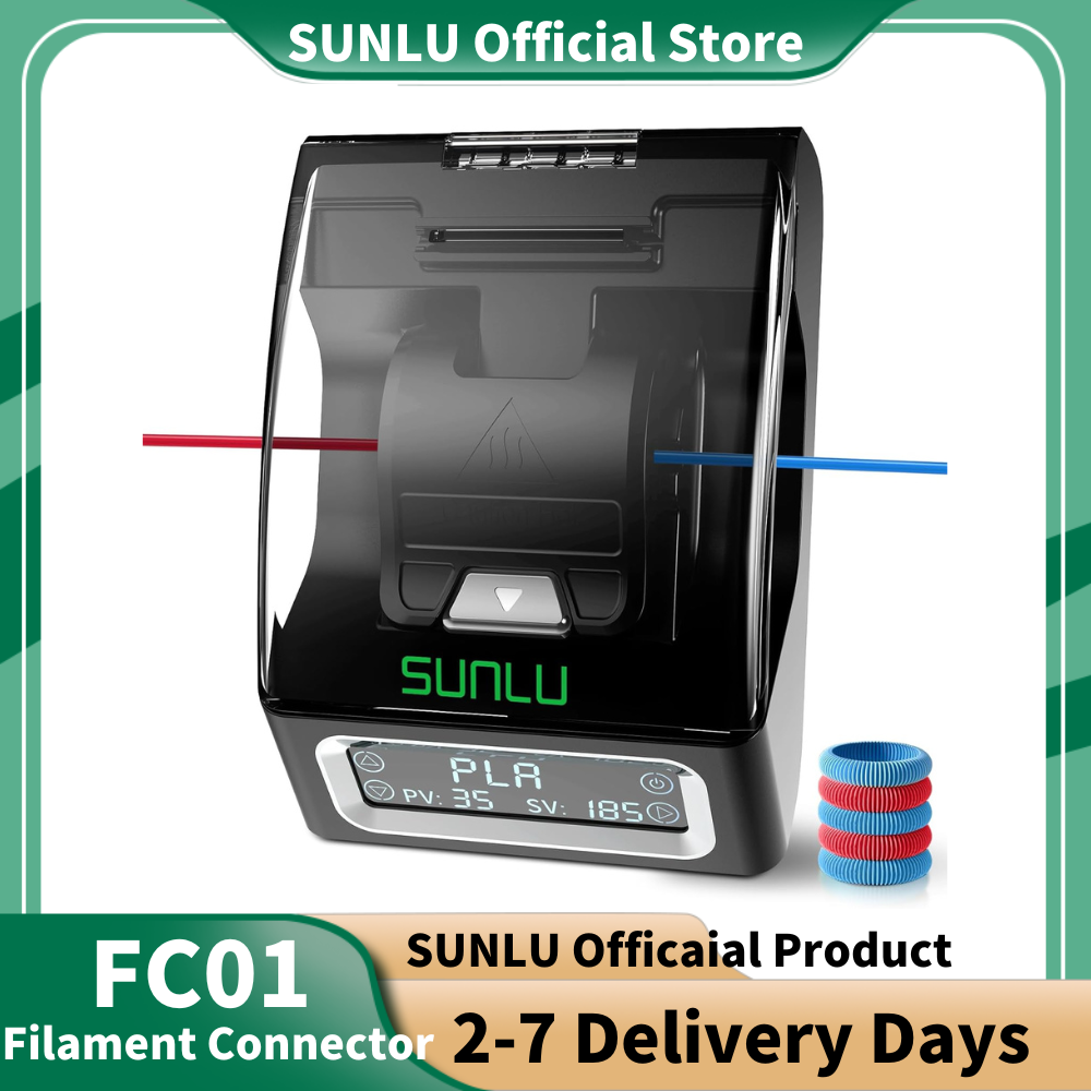 Petg Filament - SUNLU FC01 Filamentconnector Snelle verwarming 3D-printfilament