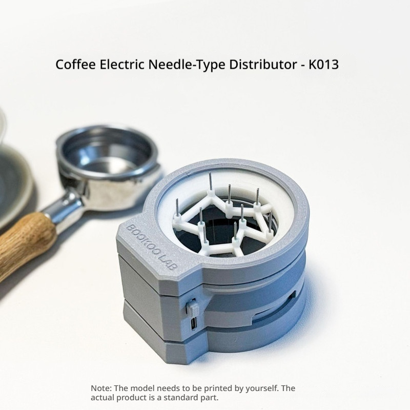 3D Printing Metal - BooKoo Elektrische Koffie WDT Distributietool K013