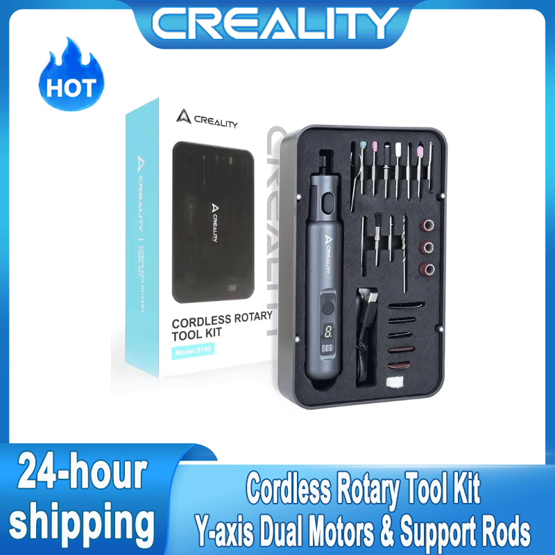 3D Printing Grinder - Creality Draadloze Rotatiegereedschap voor 3D-prints afwerking,