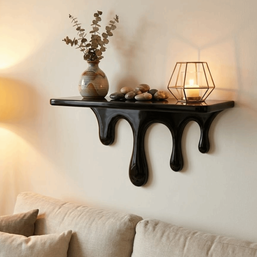 3D Printing Room - Klassieke 3D-geprinte zwevende plank van kunststof,