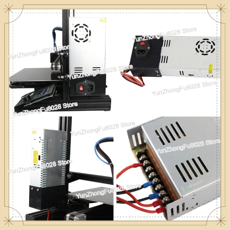 3D Printer Power Supply - 24V 15A 3D Printer Gereglementeerde Switching