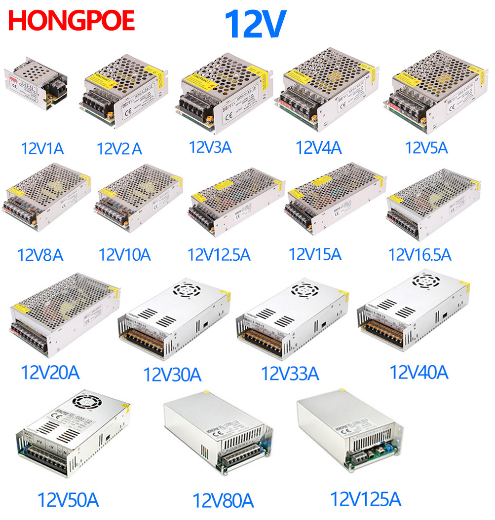 3D Printer Power Supply - 12 V Voeding 1a 2a 3a