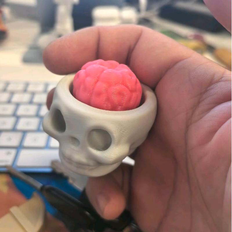 Hot Fun 3D Geprinte Schedel He - 3D Printing Keyboard Keys recensie en prijs