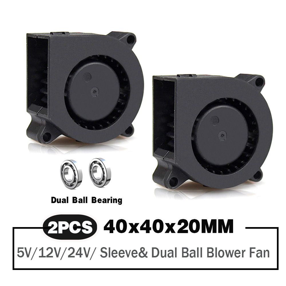 2 Stuks 40Mm Blower Fan 4020 4 - 3D Printer Power Supply recensie en prijs