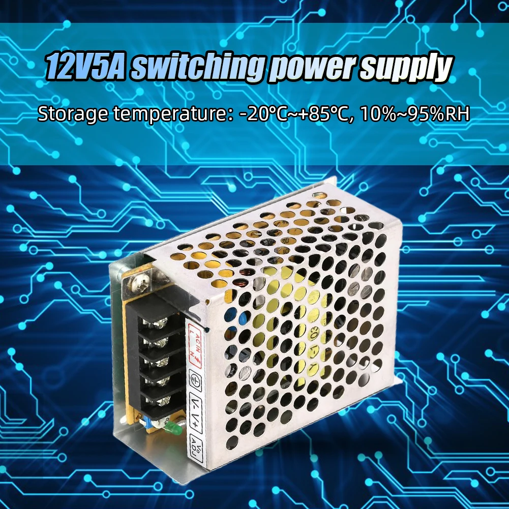 12V 5a Voeding Adapter 60W Voe - 3D Printer Power Supply recensie en prijs