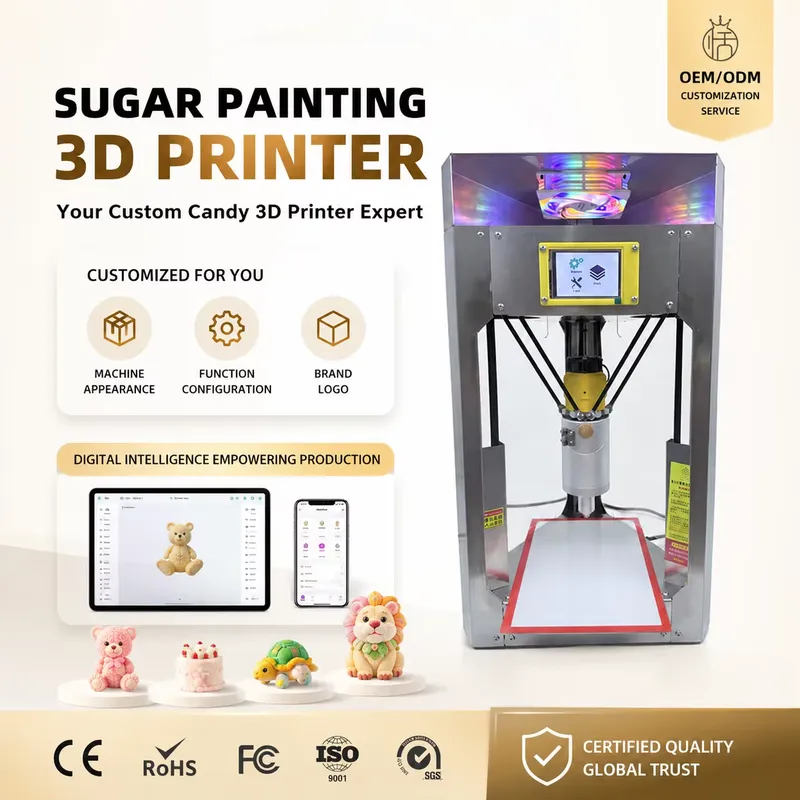CE-gecertificeerde Sugar Art 3 - 3D Printing Vendors recensie en prijs