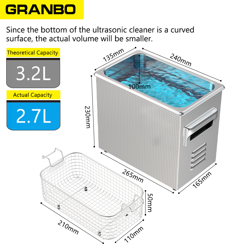 Ultrasone Reiniger 3L 120 W/18 - 3D Printing Orthodontics recensie en prijs