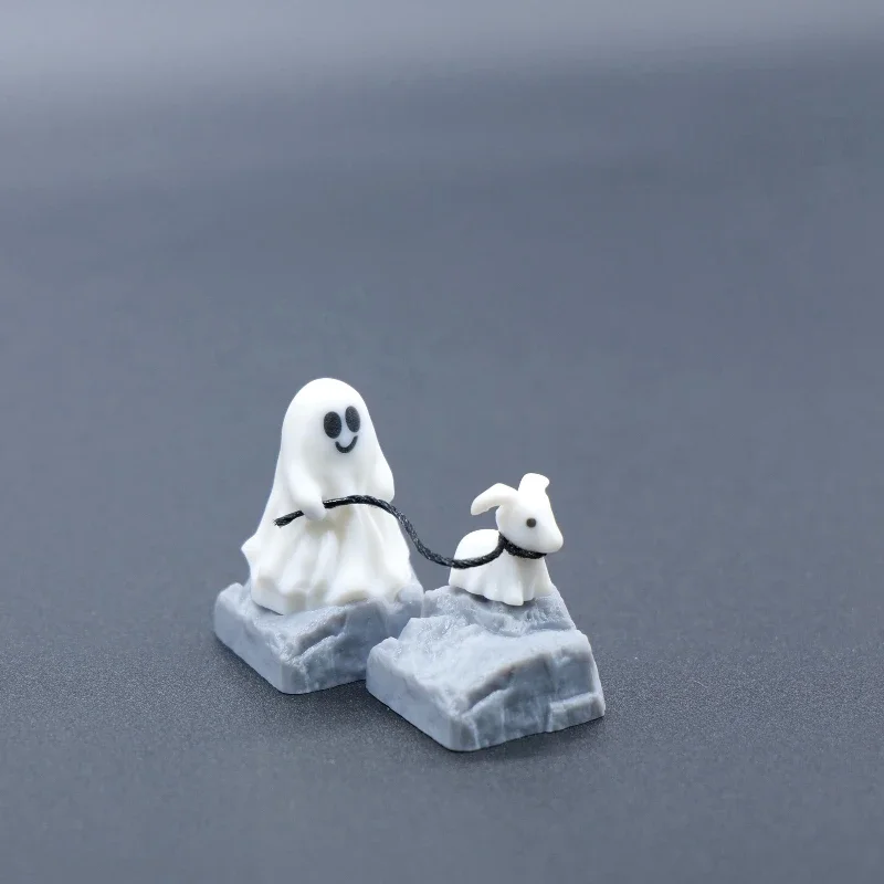 Ghost Puppy hars Keycap aangep - 3D Printing Ultem recensie en prijs
