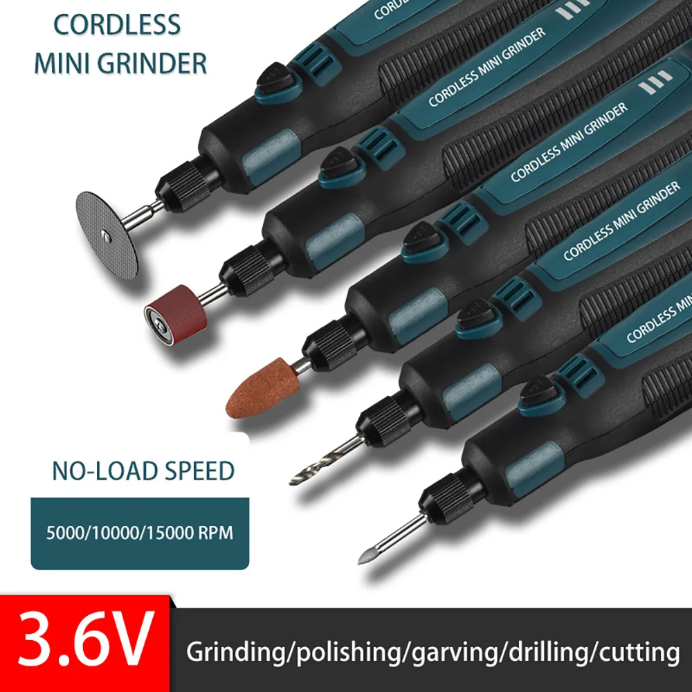 3.6V 5000-10000-15000r Draadlo - 3D Printing Grinder recensie en prijs