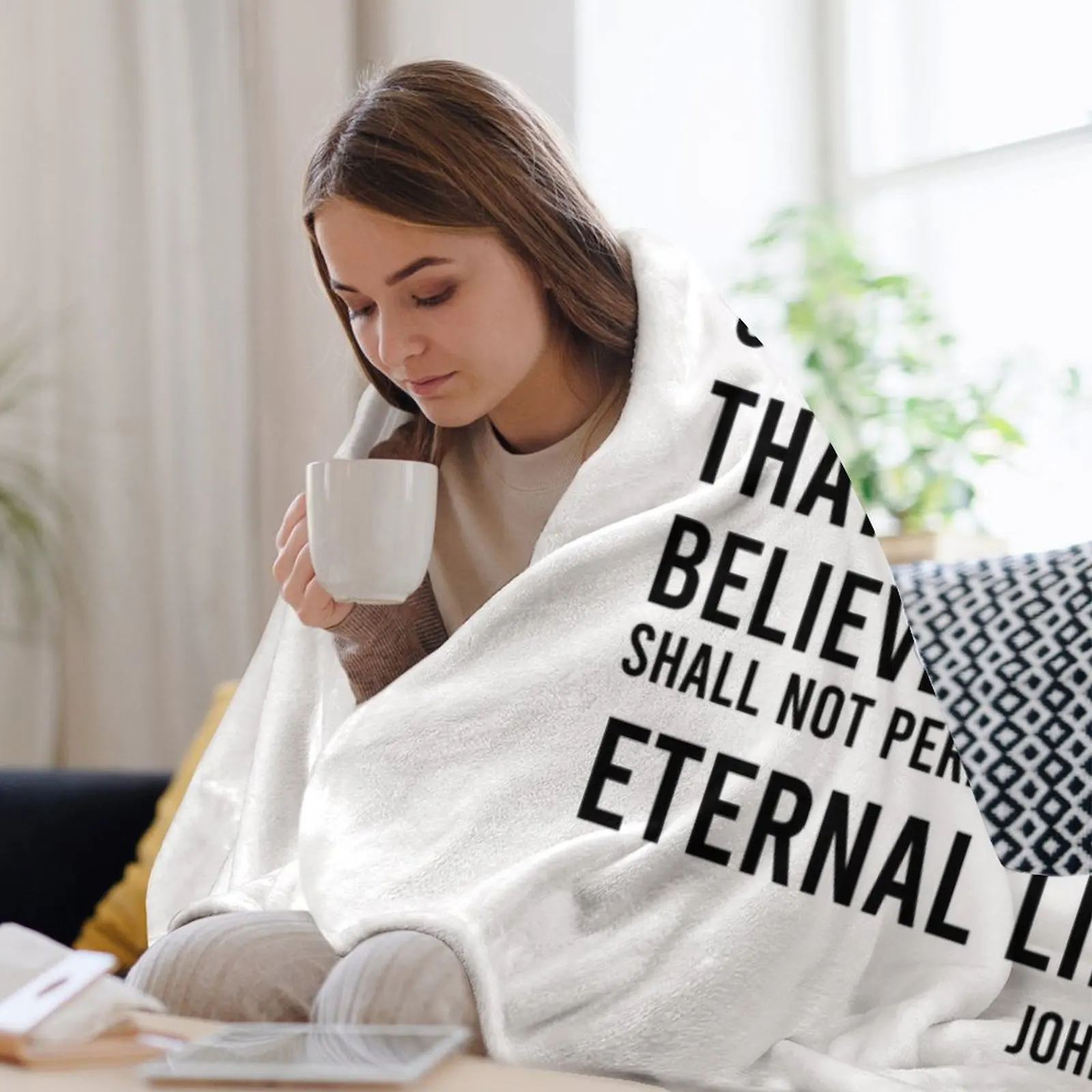 Johannes 3:16 Bijbelvers Deken - 3D Printing Verse recensie en prijs