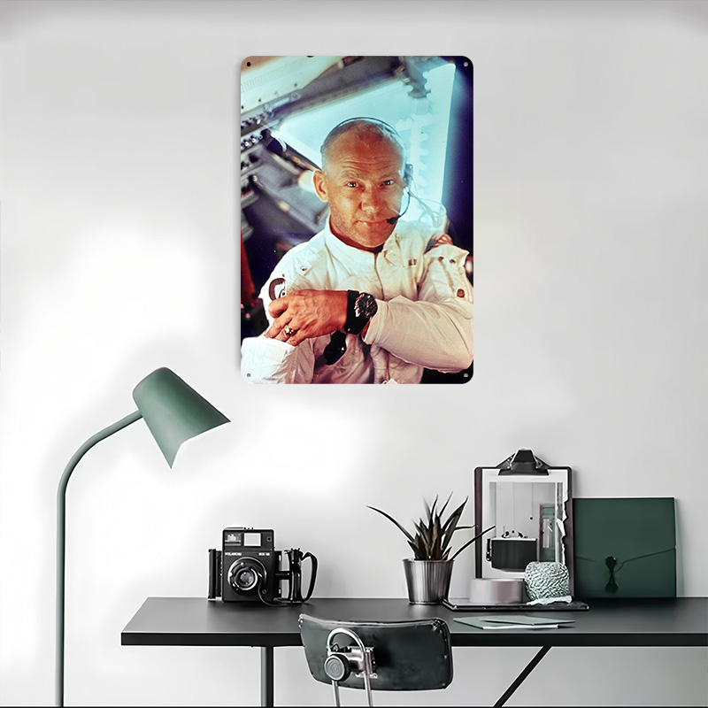 NASA Astronaut Buzz Aldrin Pos - 3D Printing Nasa recensie en prijs