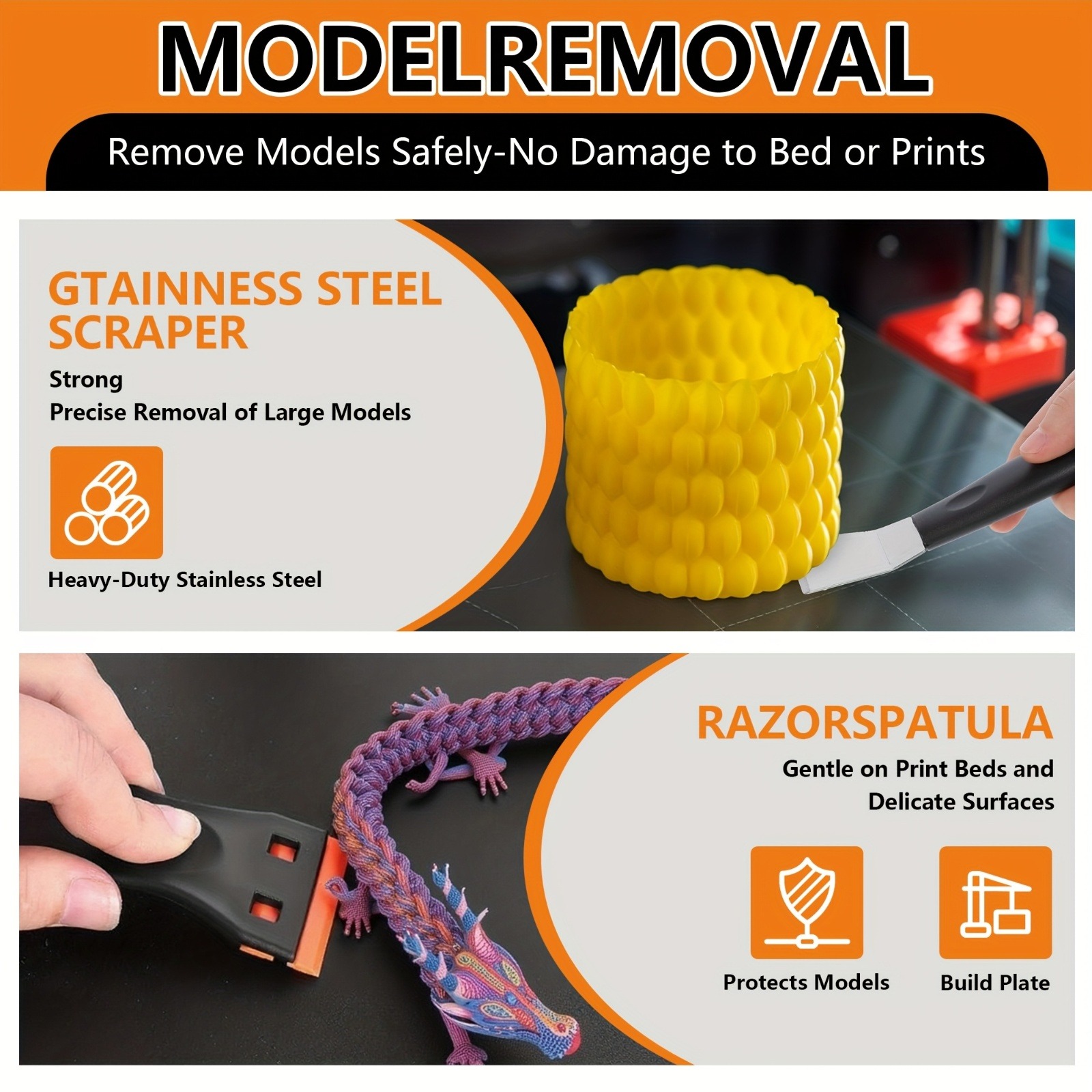 3D-printer gereedschapsset, 33 - 3D Printing Grinder recensie en prijs