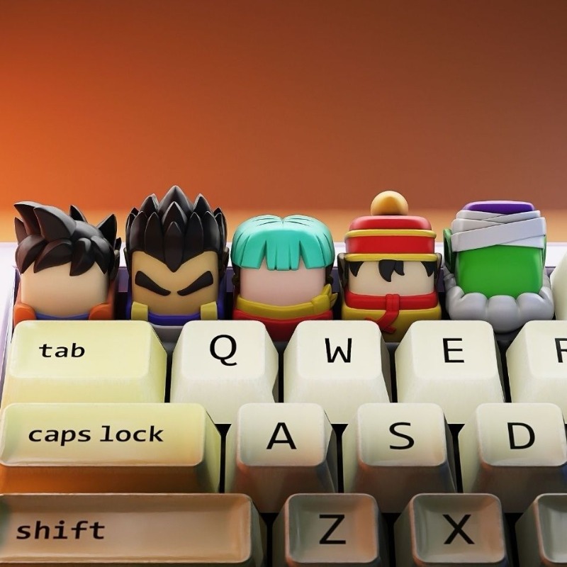 Nieuwe anime-toetsen, hoogwaar - 3D Printing Keyboard Keys recensie en prijs