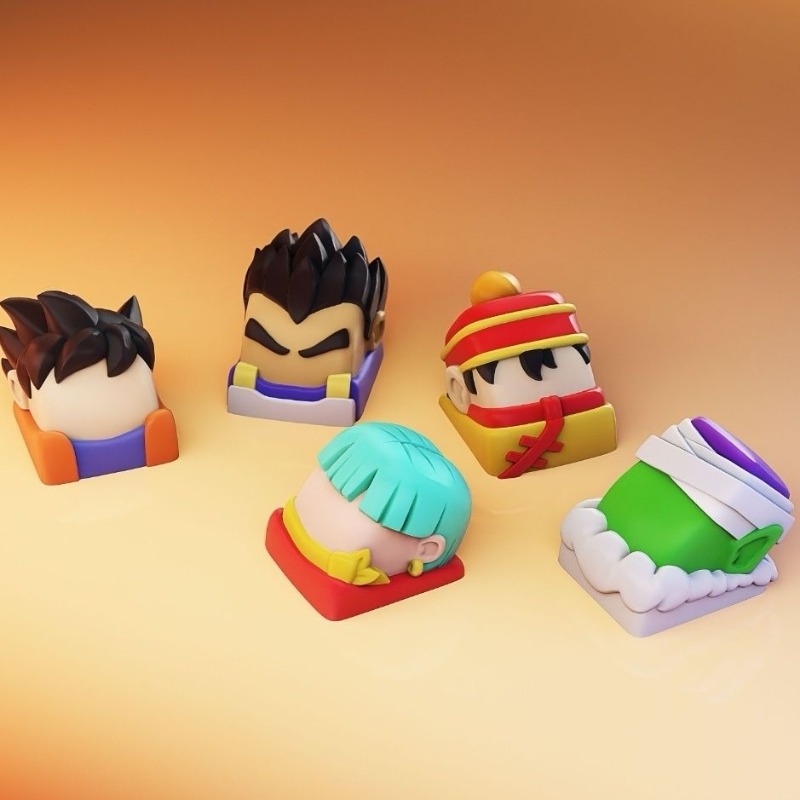 Nieuwe anime-toetsen, hoogwaar - 3D Printing Keyboard Keys recensie en prijs
