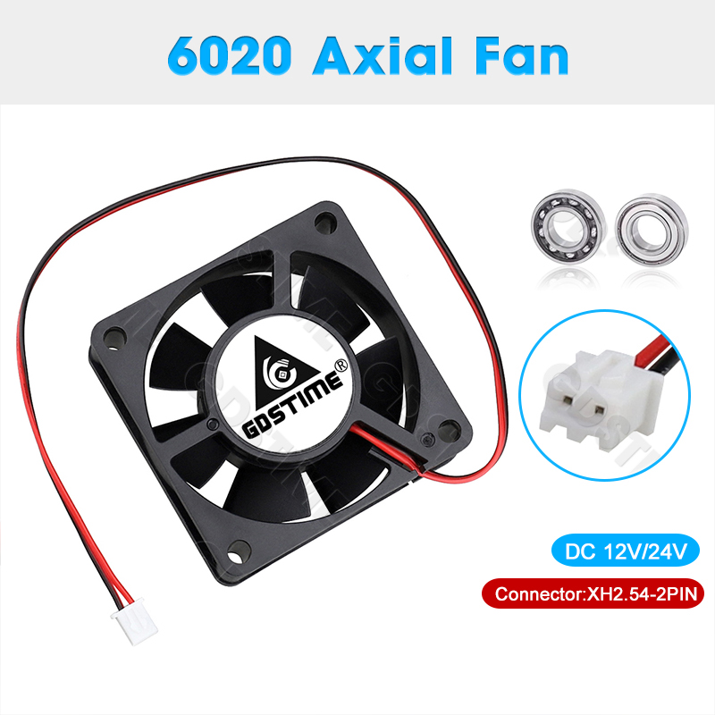 Gdstime 6020 Fan 24V 12V 5V DC - 3D Printer Power Supply recensie en prijs
