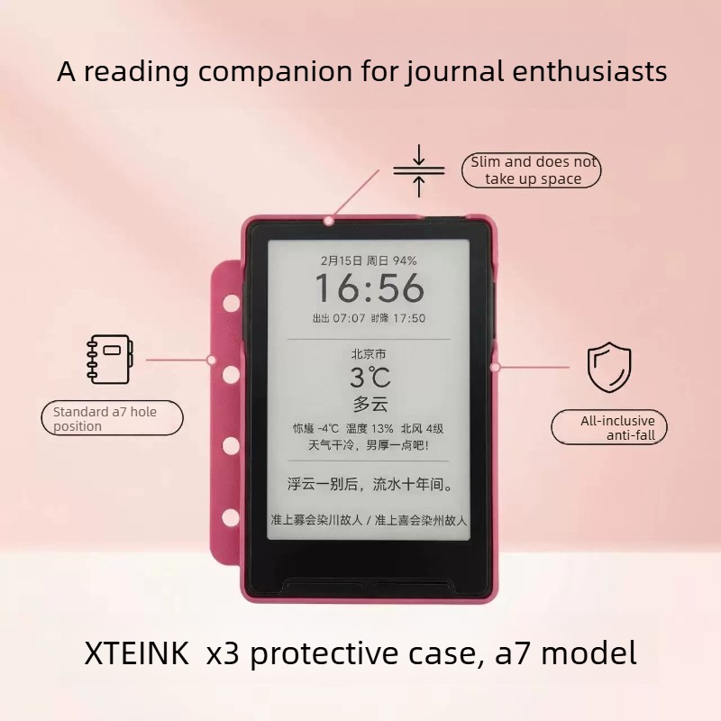 Voor XTEINK X3 Ink Reader A7 H - 3D Printing Case recensie en prijs