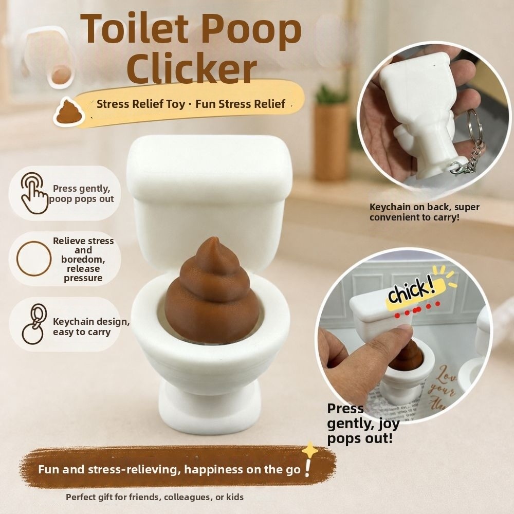 Nieuwigheid 3D-geprinte toilet - 3D Printing Keyboard Keys recensie en prijs
