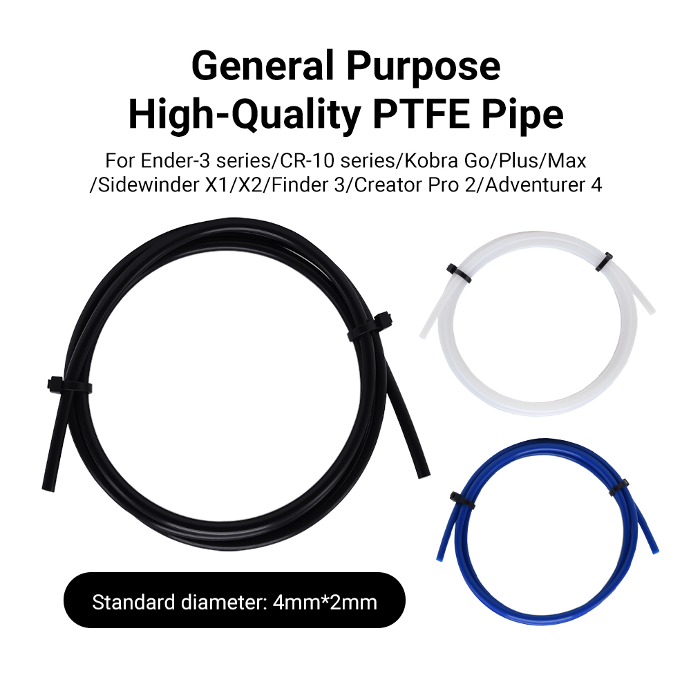 1M Ptfe Buis 2X4Mm Mk8 Hot End - Petg Filament recensie en prijs