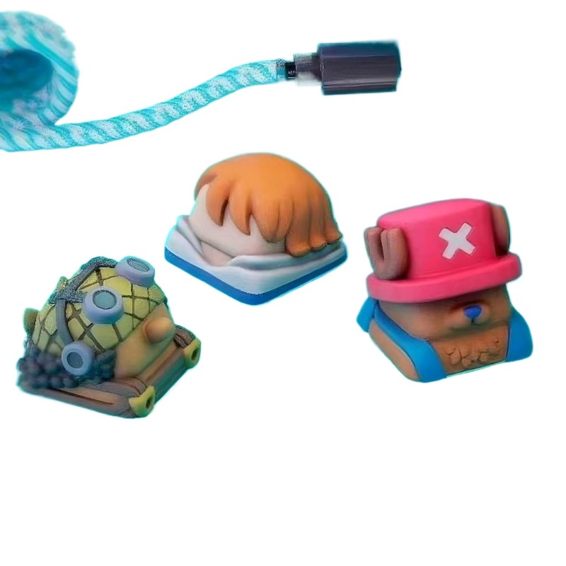 One Piece Chopper Nami anime c - 3D Printing Keyboard Keys recensie en prijs