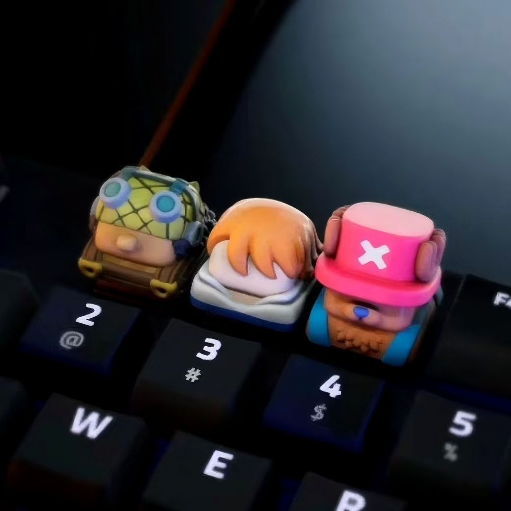 One Piece Chopper Nami anime c - 3D Printing Keyboard Keys recensie en prijs