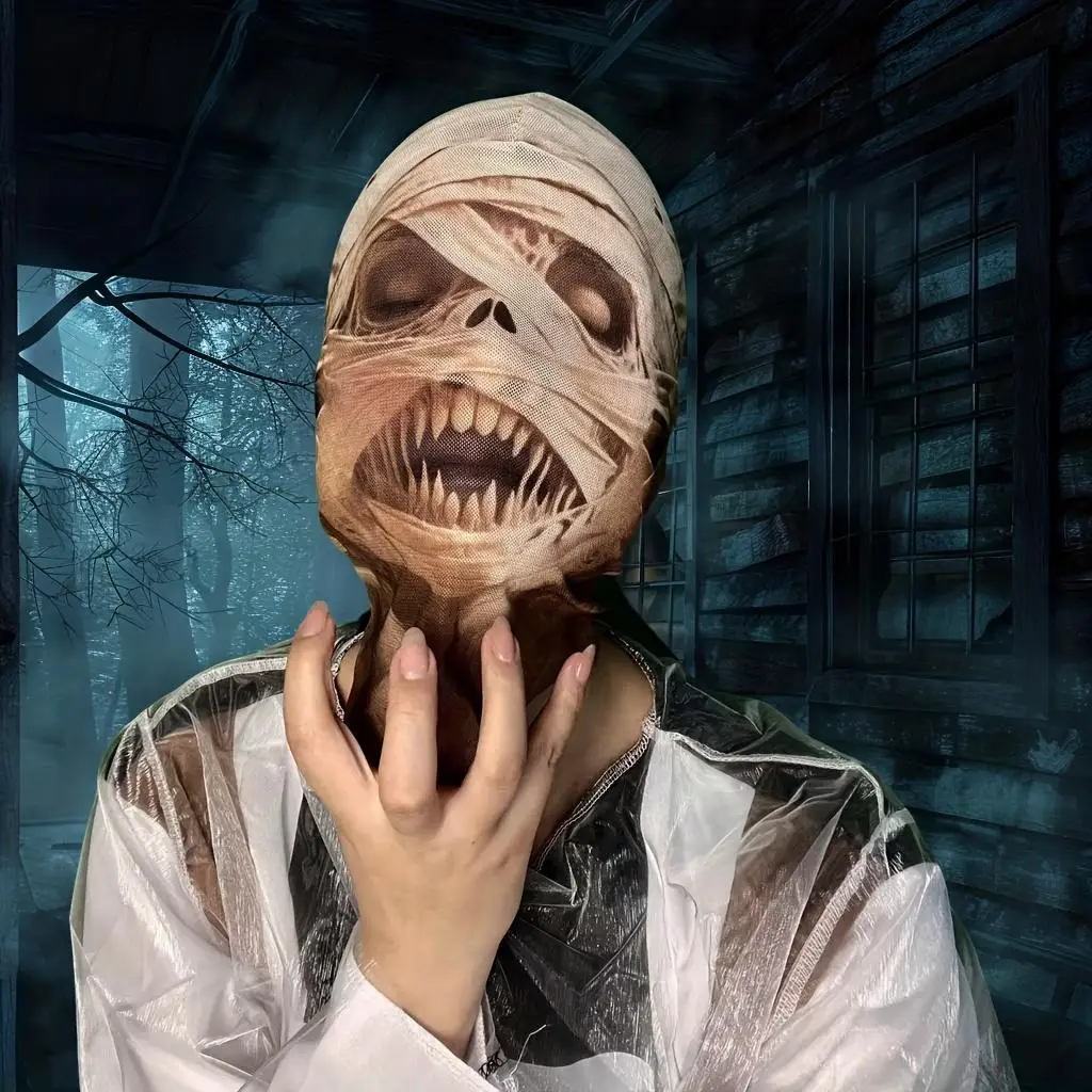 3D-geprint mummie-gezichtsmask - 3D Printing Nylon recensie en prijs