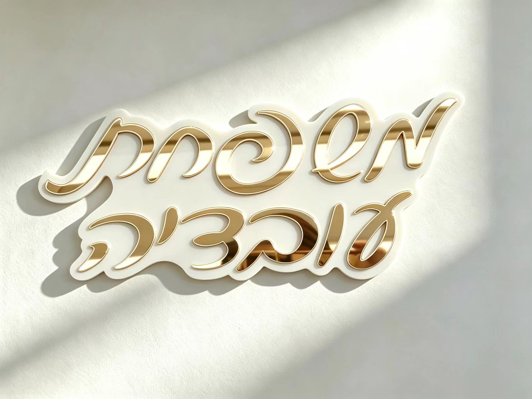 Gepersonaliseerd Hebreeuws naa - 3D Printing Objects recensie en prijs