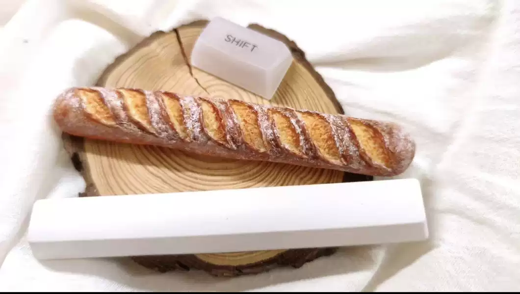 Baguette Food Artisan Spacebar - 3D Printing Keyboard Keys recensie en prijs