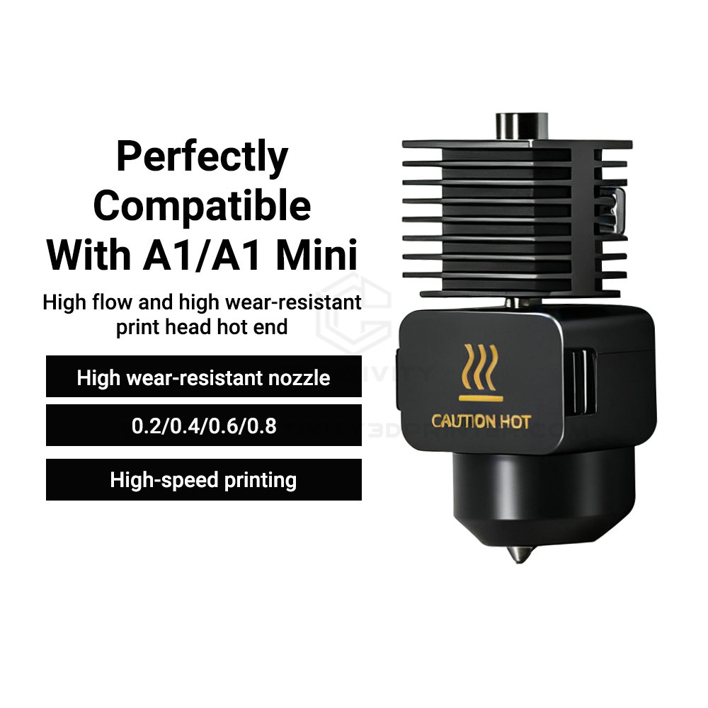 A1/A1 Mini alles-in-één hotend - 3D Printing Grinder recensie en prijs
